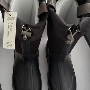 Cougar winter boots size 2 youth